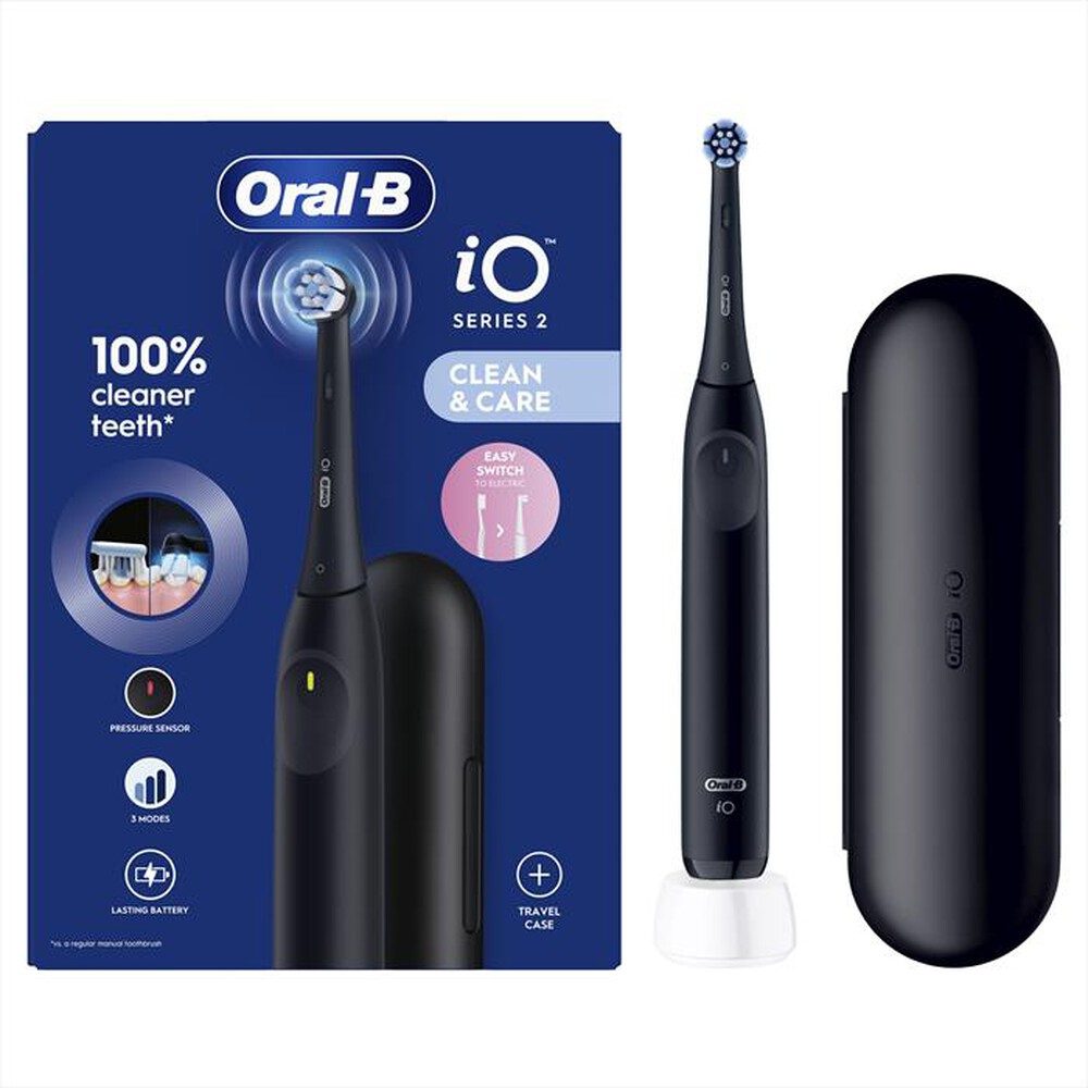 ORAL-B - Spazzolino elettrico IO2-BLACK