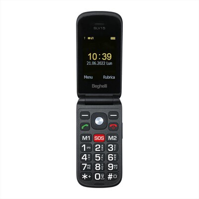 BEGHELLI - Cellulare SLV15-NERO