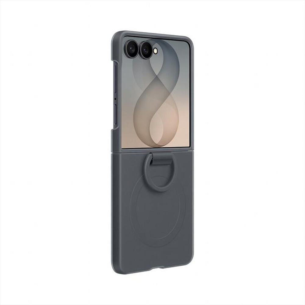 Immagine del prodotto SAMSUNG - Custodia Silicone Ring Magnet per Galaxy Z Flip8-Black