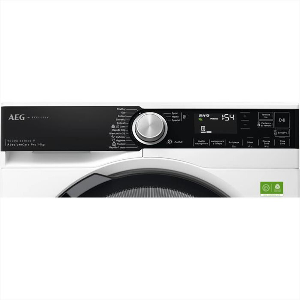 Immagine del prodotto AEG - Asciugatrice XTR9HBGA9YA 9 Kg Classe A-Bianco