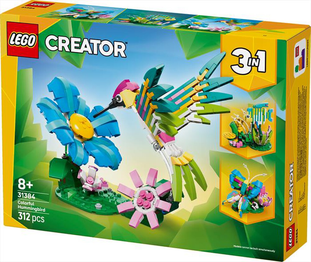 Immagine del prodotto LEGO - CREATOR Animali selvatici:colibr&igrave; variopinto 31384