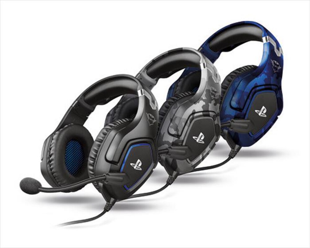 "TRUST - GXT 488 FORZE PS4 HEADSET BLACK-Black/Blue"