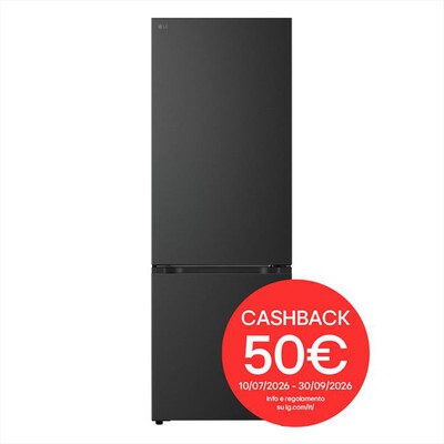 LG - Frigorifero combinato GBBW726AEV Classe A 465lt-Nero