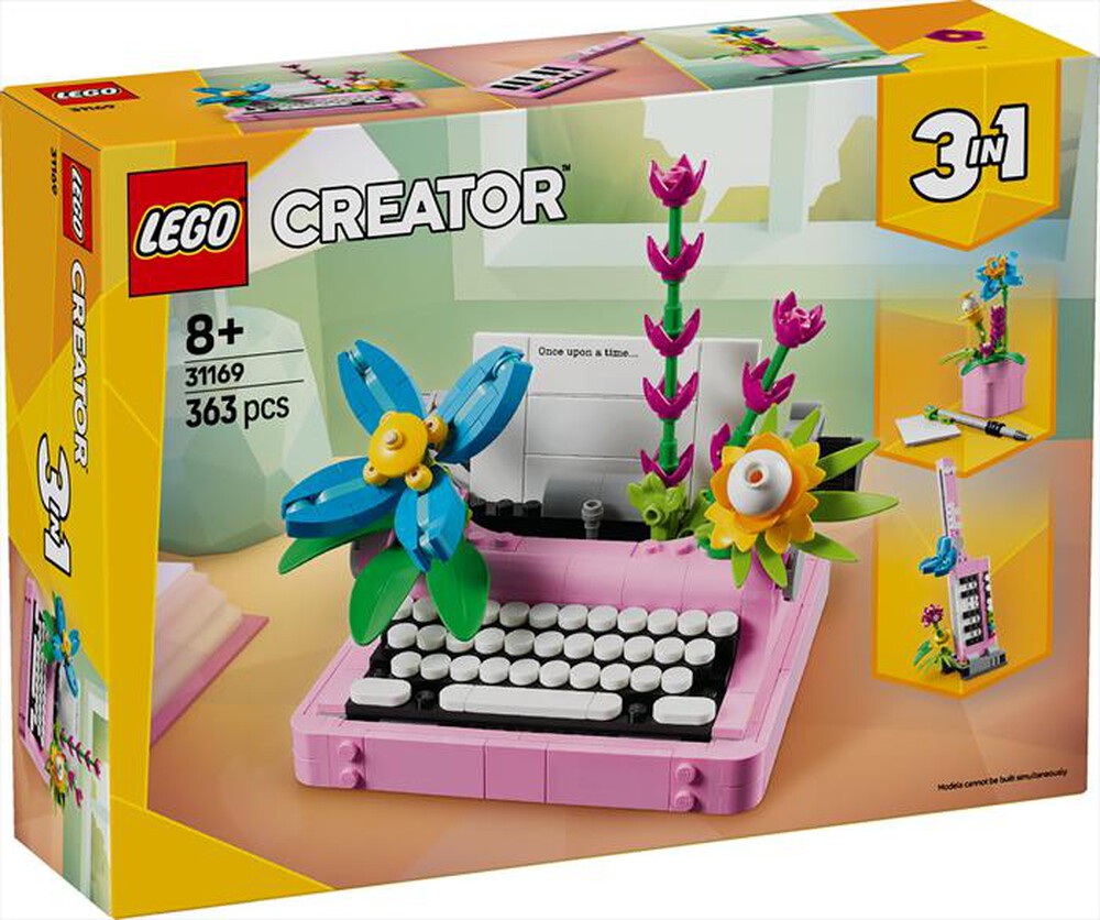 Immagine del prodotto LEGO - CREATOR Macchina da scrivere con fiori 31169
