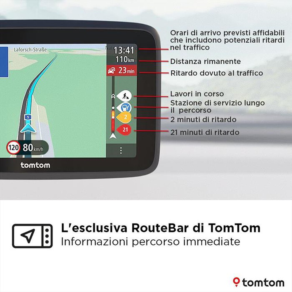 Immagine del prodotto TOM TOM - GO CLASSIC 6" DI 2A GENERAZIONE-Nero