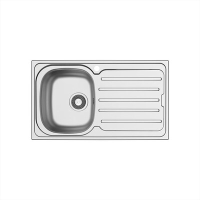 GLEM GAS - Lavello 1 vasca MET861SX-Inox
