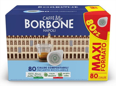 CAFFE BORBONE - Cialda Miscela Decisa 80pz-Multicolore