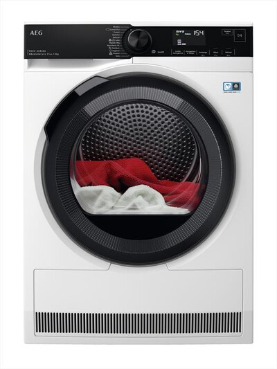 AEG - Asciugatrice TR9HG94B 9 Kg Classe A+++-Bianco/oblò nero