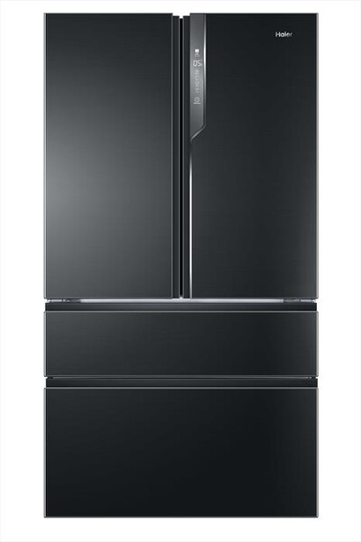 HAIER - Frigorifero side by side HB26FSNAAA Classe E-Acciaio Nero