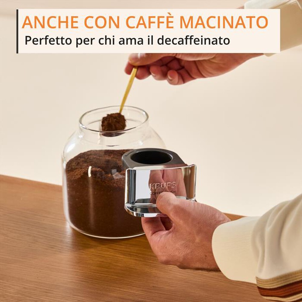 Immagine del prodotto KRUPS - Macchina caff&egrave; automatica Coffee Crush Experience-Lioness