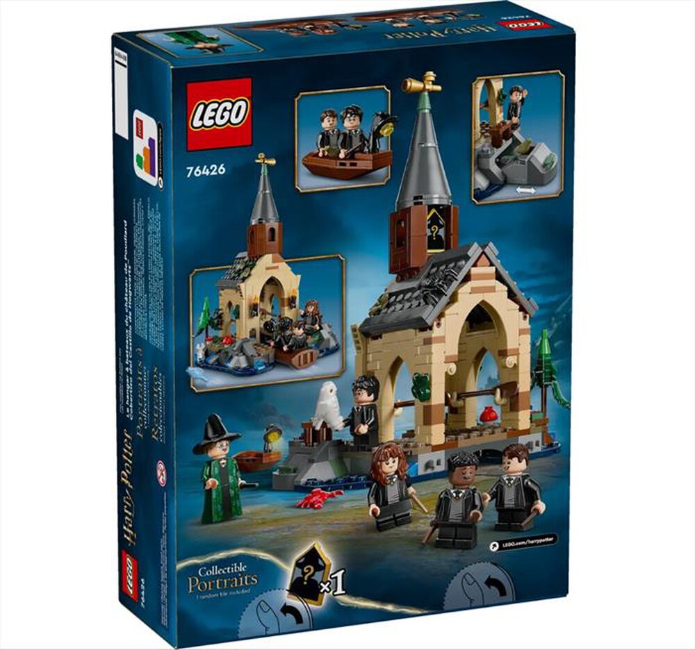 "LEGO - HARRY POTTER Rimessa barche di Hogwarts - 76426-Multicolore"