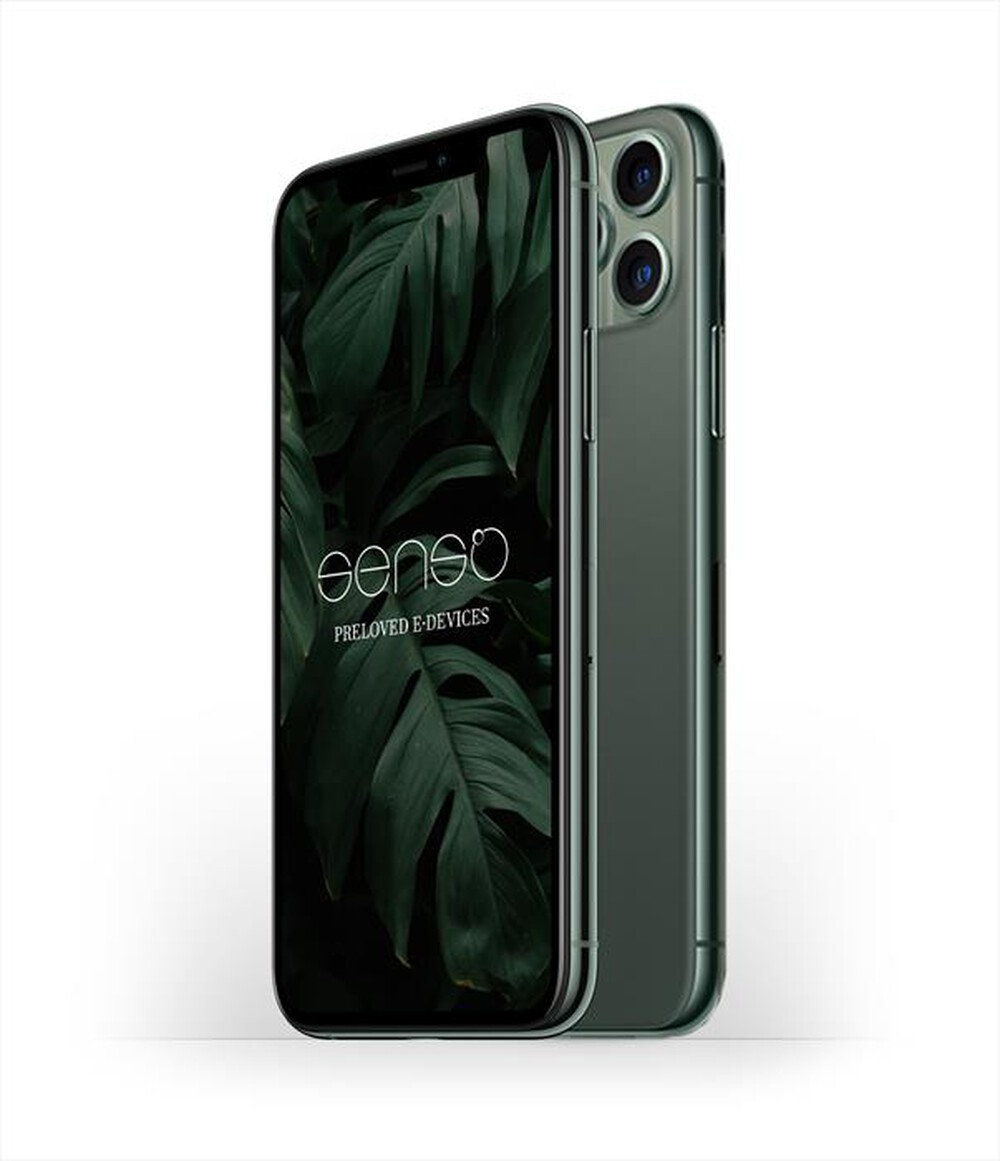 "SENSO - iPhone 11 Pro 64GB Ricondizionato Eccellente-Midnight Green"