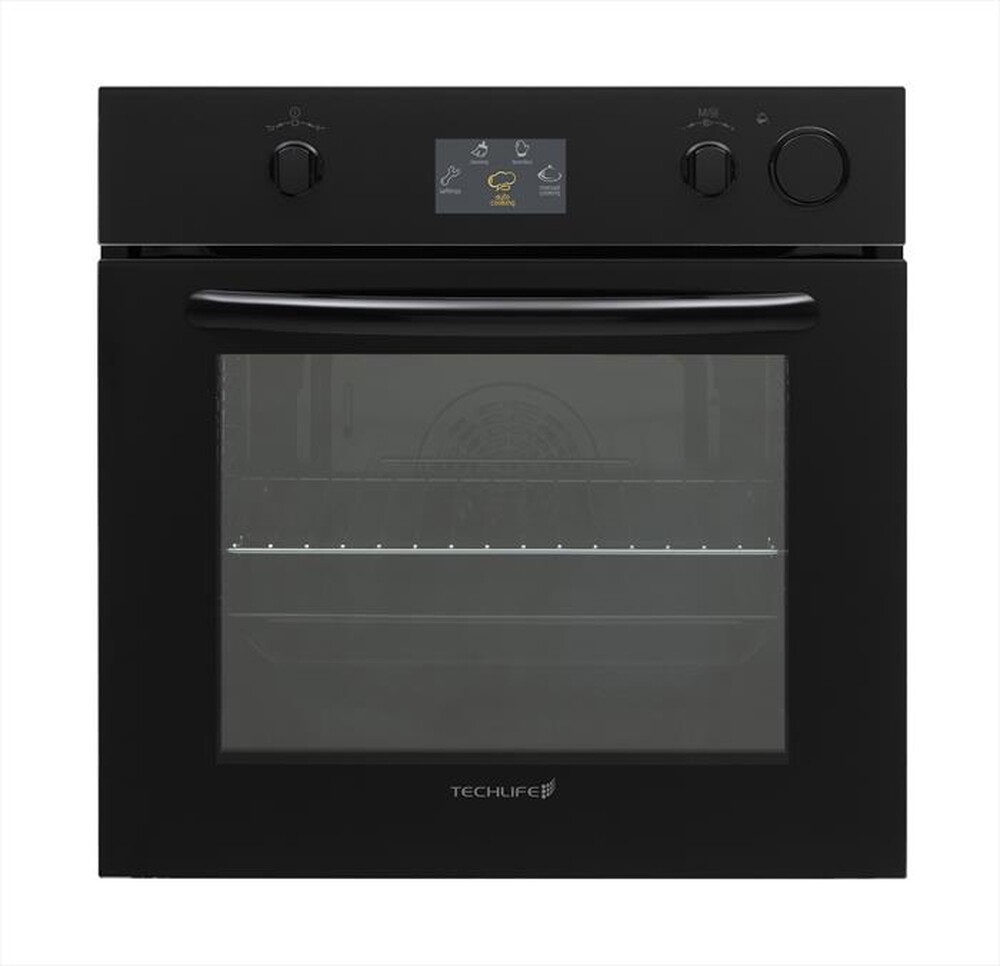 "TECHLIFE - Forno incasso elettrico TLBIOV12NVAP Classe A-Nero"