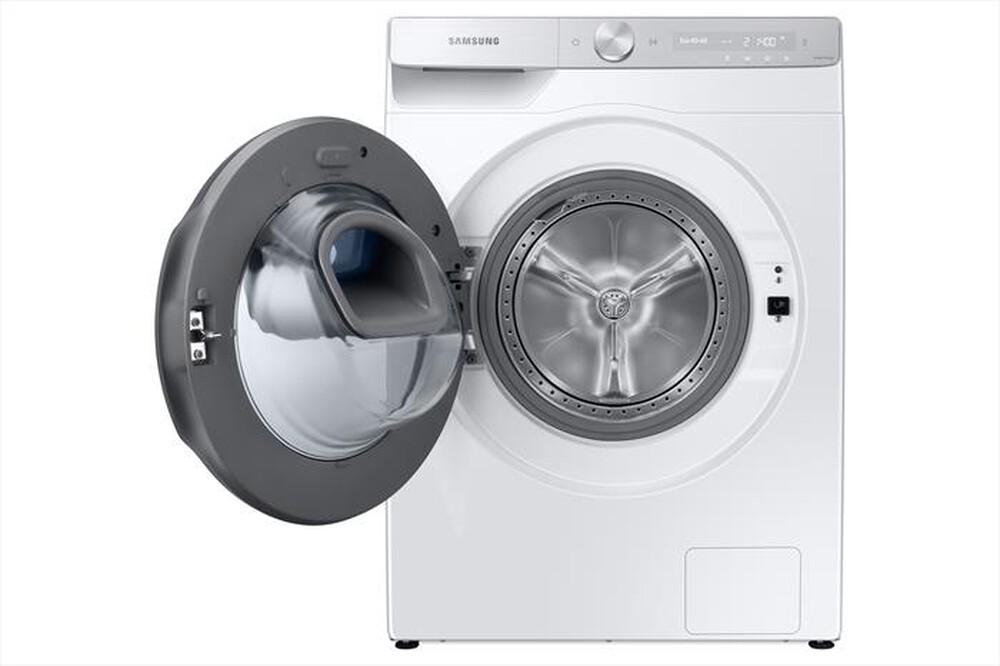 "SAMSUNG - Lavatrice WW90T954ASH/S3 QUICKDRIVE AI CONTROL 9Kg-BIANCO CON OBLO' Shiny Black"