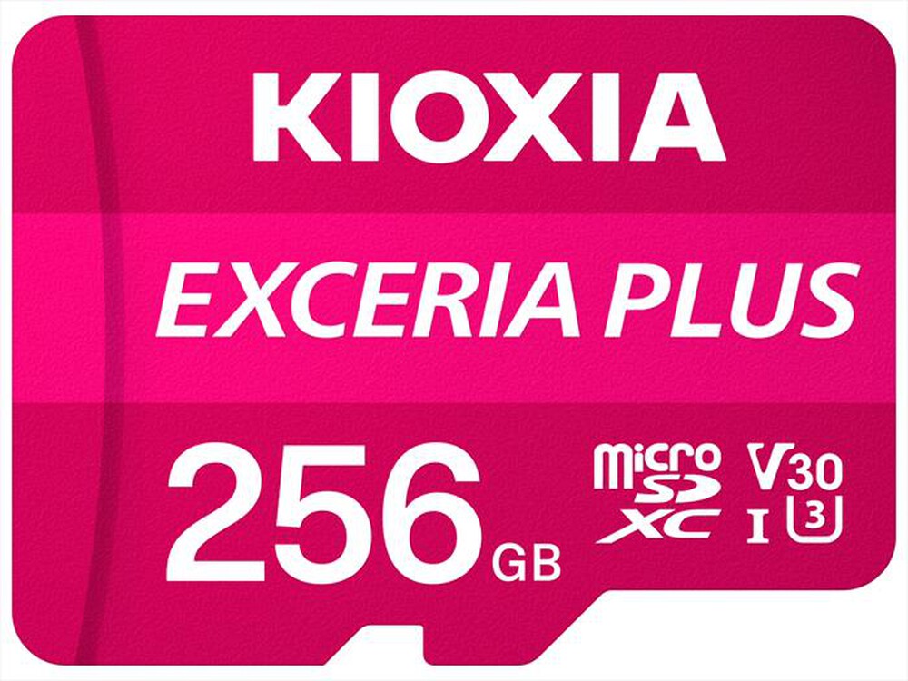 "KIOXIA - MICROSD EXCERIA PLUS MPL1 UHS-1 256GB-ROSA"