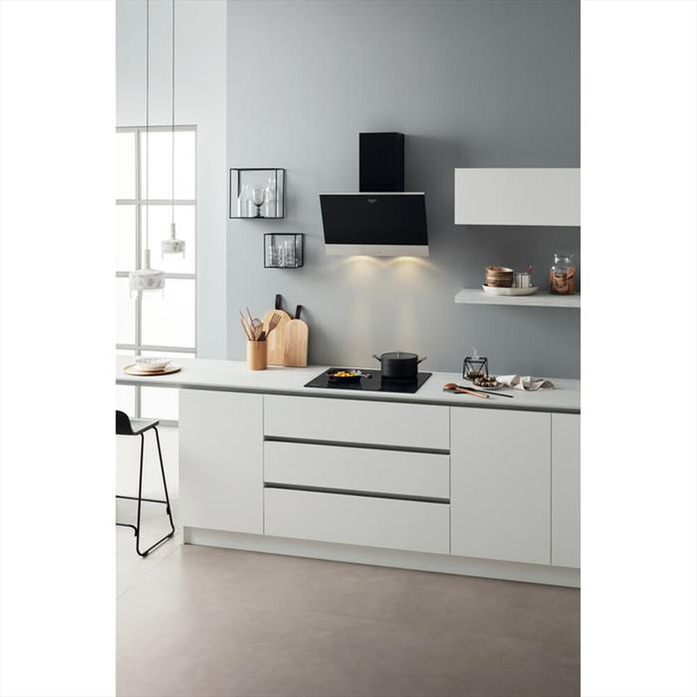 "HOTPOINT ARISTON - Piano induzione HB3160C NE 59 cm-Nero"