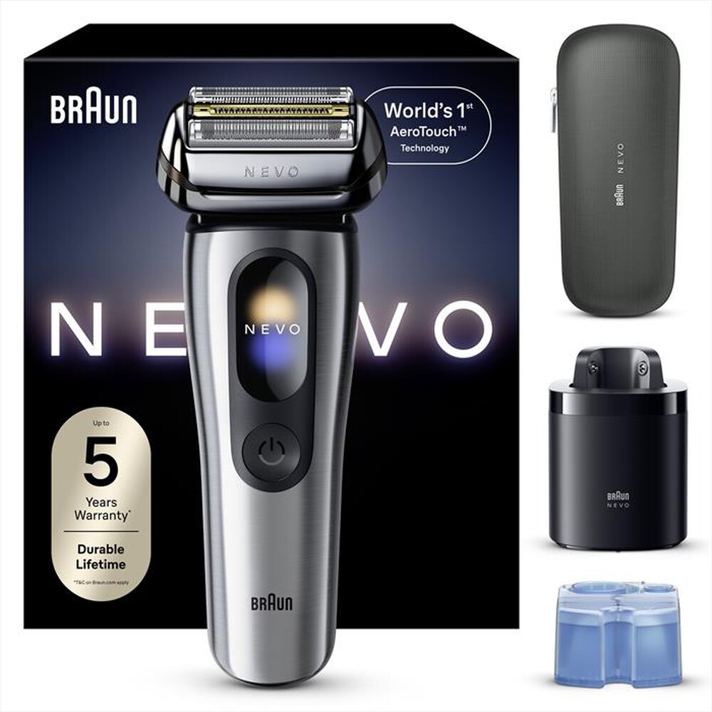 Immagine del prodotto BRAUN - Rasoio SHAVER NEVO 11000C-ARGENTO