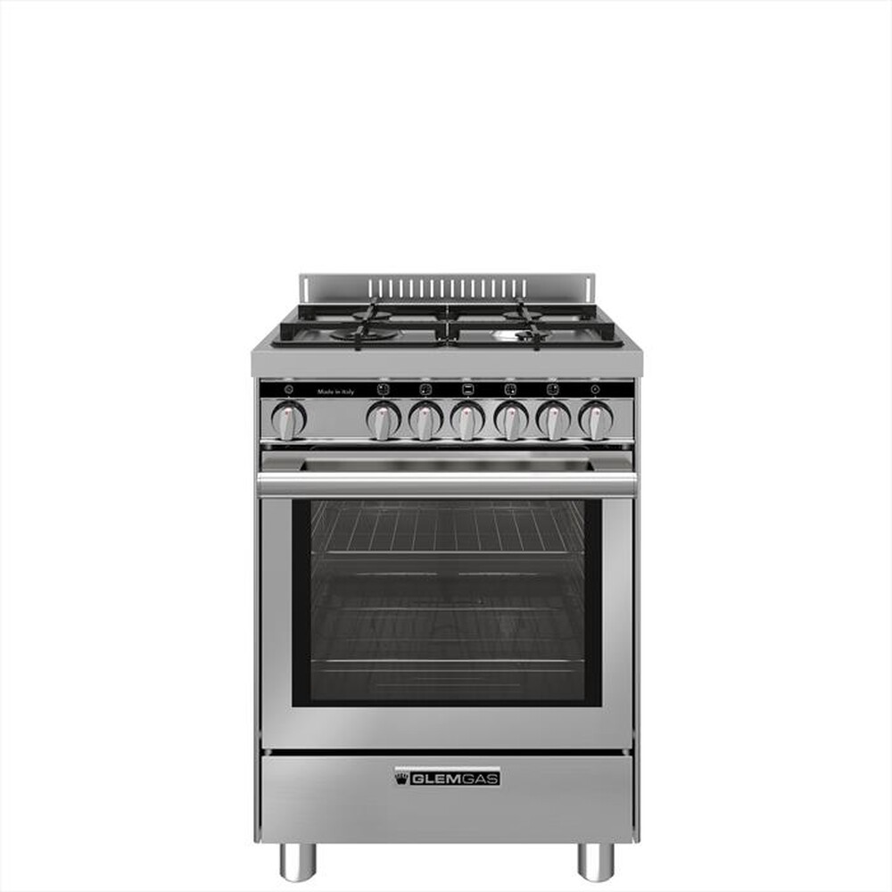 Immagine del prodotto GLEM GAS - Cucina a gas ST664VI Classe A-INOX