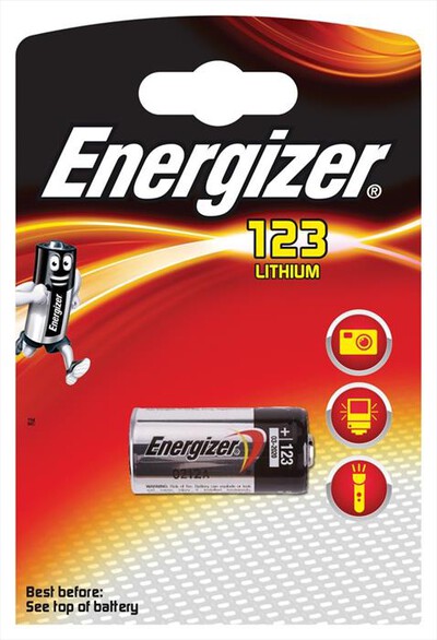 ENERGIZER - 123 LITHIUM PHOTO BP1-Multicolore