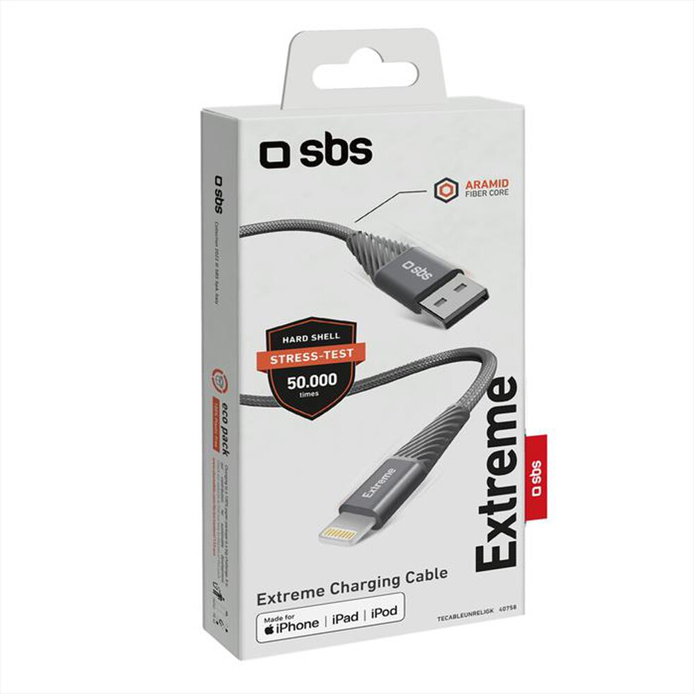 "SBS - Cavo USB TECABLEUNRELIGK-Grigio"