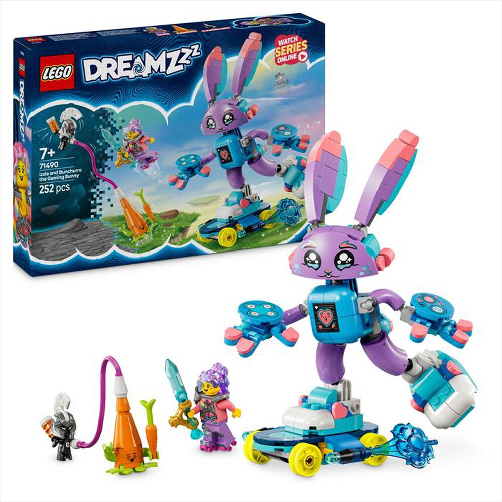 Immagine del prodotto LEGO - DREAMZzz Izzie e coniglio gaming Bunchurro 71490