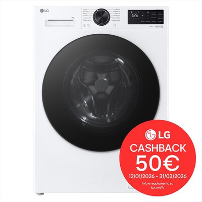 LG - Lavatrice Slim F2NX50S8TLB 8Kg Classe A-Bianco
