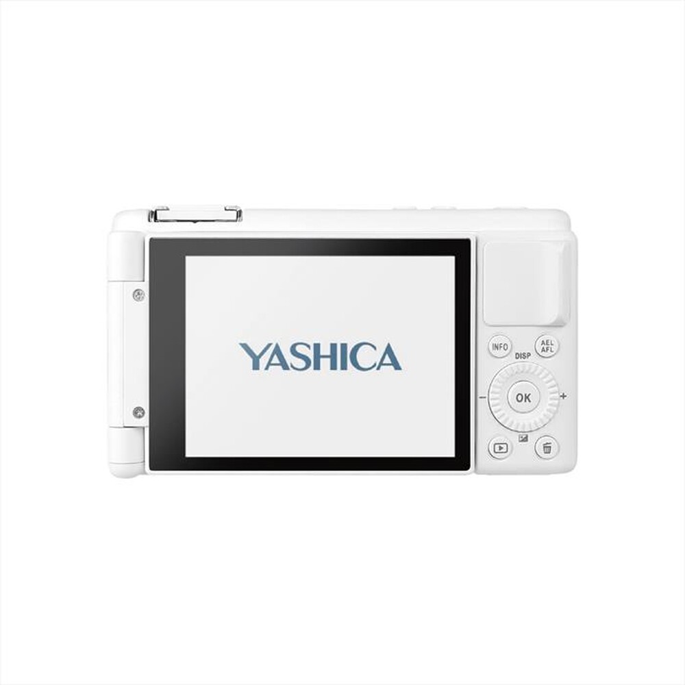 "YASHICA - Fotocamera digitale compatta CITY 100-Bianco"