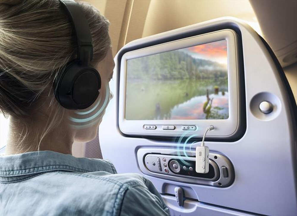 Immagine del prodotto CELLULARLINE - Ricevitori audio bluetooth IN-FLIGHT TRANSMITTER-Bianco
