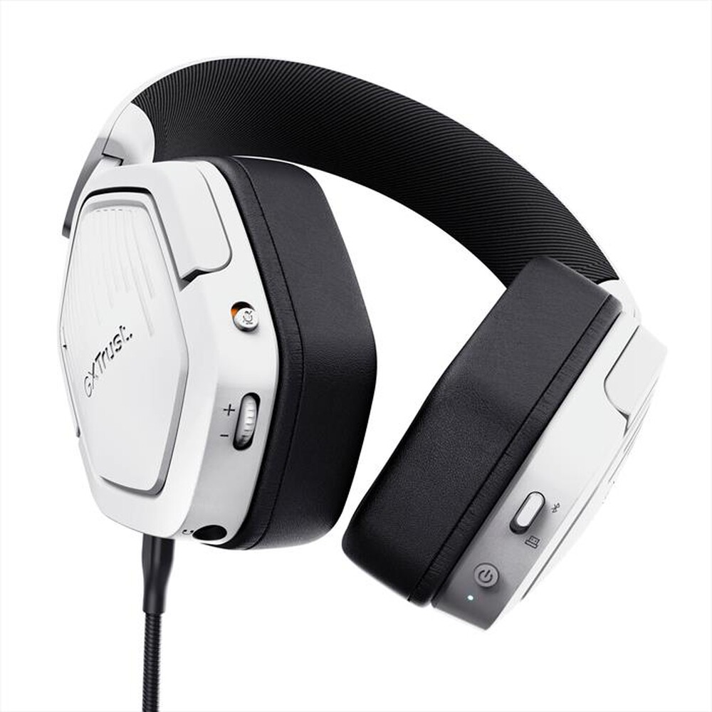 "TRUST - Cuffie multipiattaforma wireless GXT493W CARUS-White"
