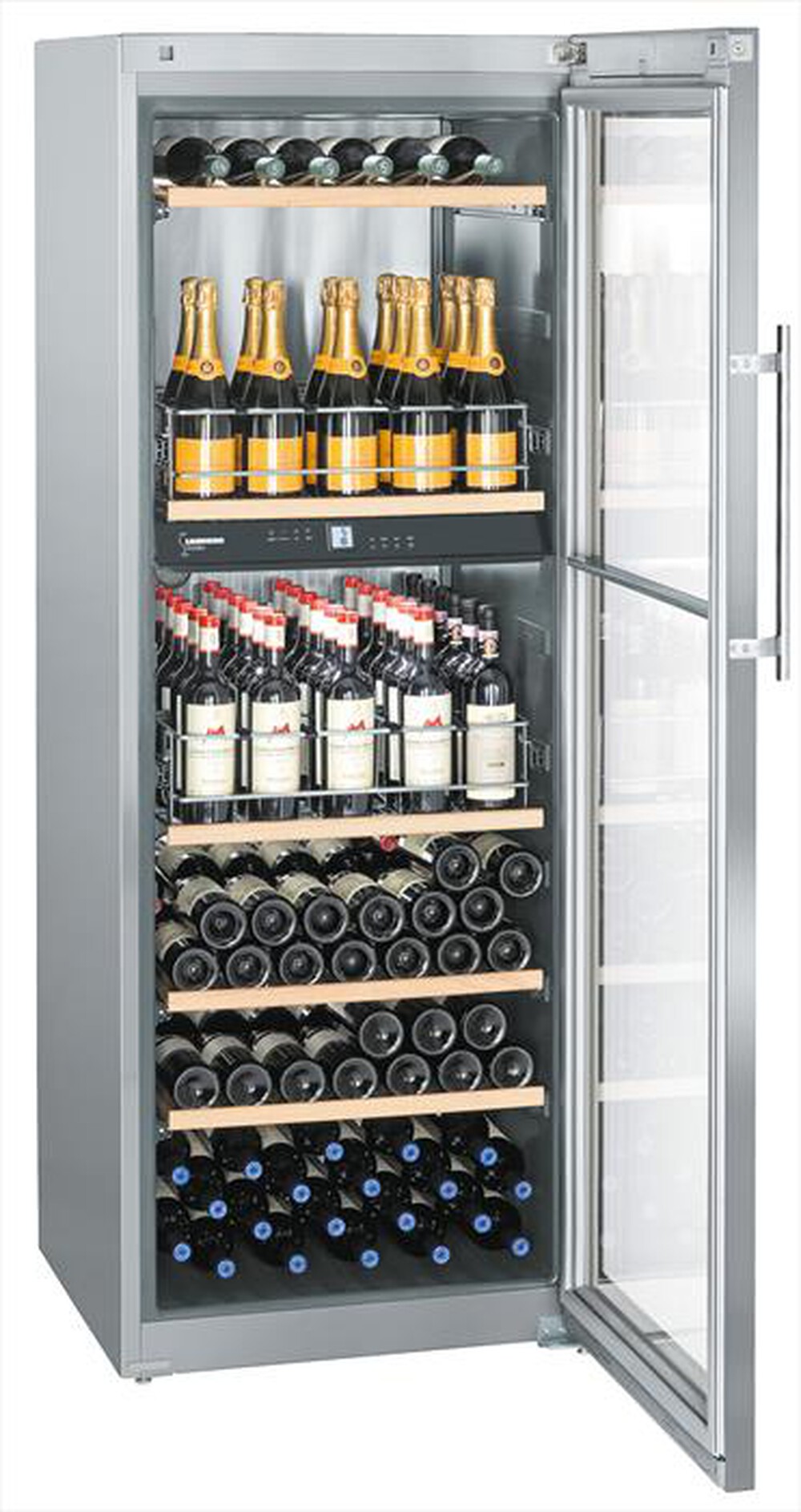 "LIEBHERR - Cantinetta WTPES 5972-22 Classe G 155 bottiglie-Acciaio"