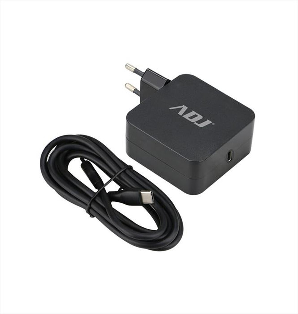 "ADJ - Power Adapter 45W Type-C con cavo-Nero"