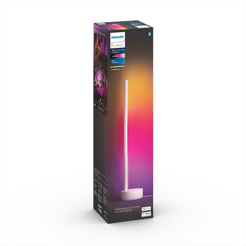 "PHILIPS - HUE GRADIENT SIGNE LAMPADA TAVOLO BIANCA-Multicolore"