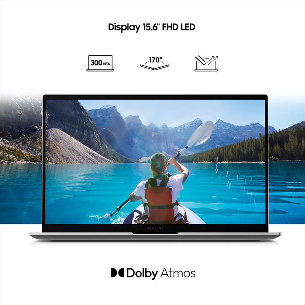 "SAMSUNG - GALAXY BOOK-Mystic Silver"