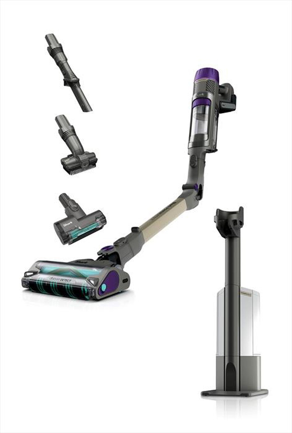 Immagine del prodotto SHARK - SCOPA ELETTRICA SENZA FILO DETECT PRO MAX AUTOEMPT-Grigio
