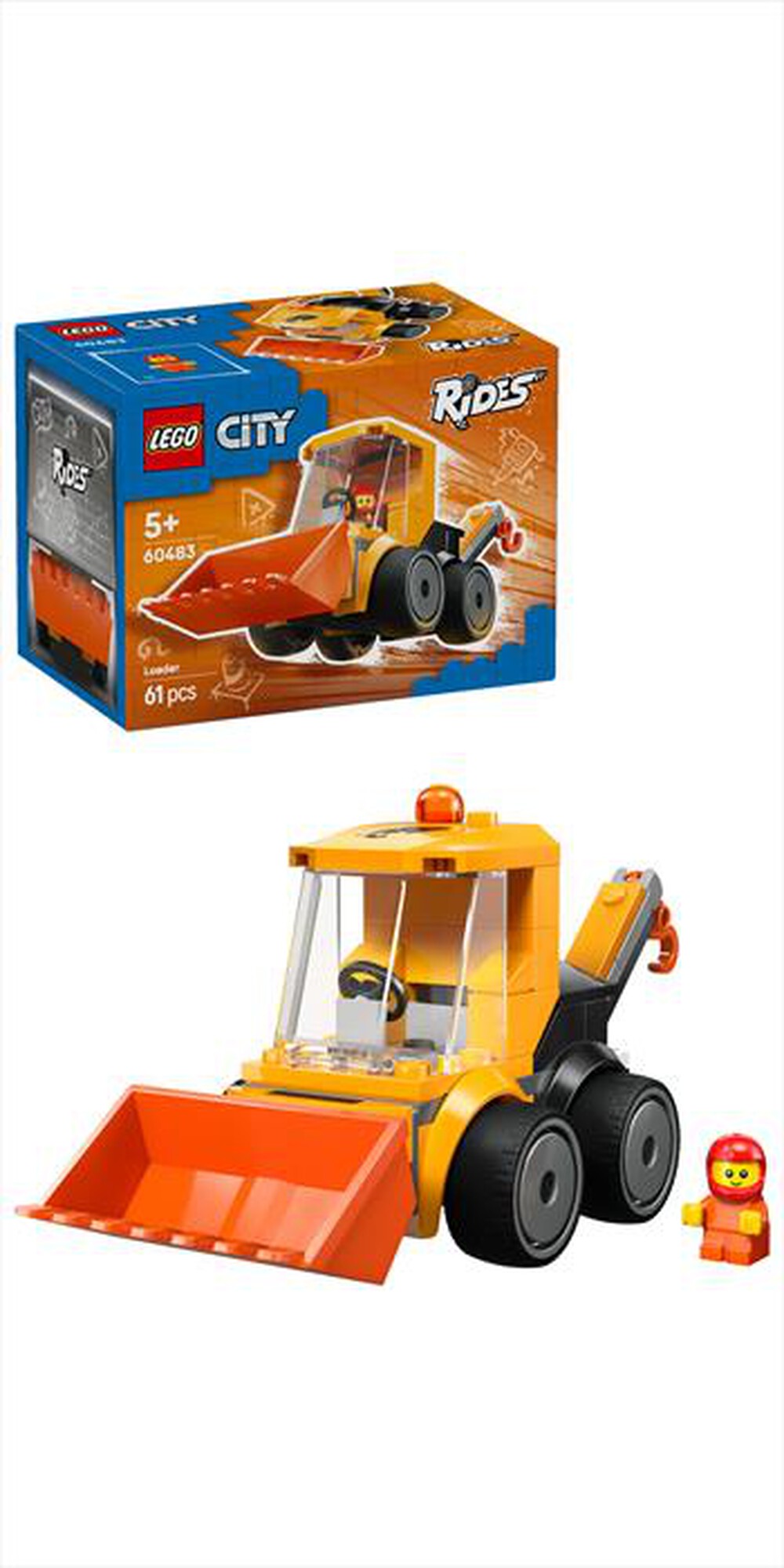Immagine del prodotto LEGO - CITY Veicoli &ndash; Ruspa da cantiere - 60483