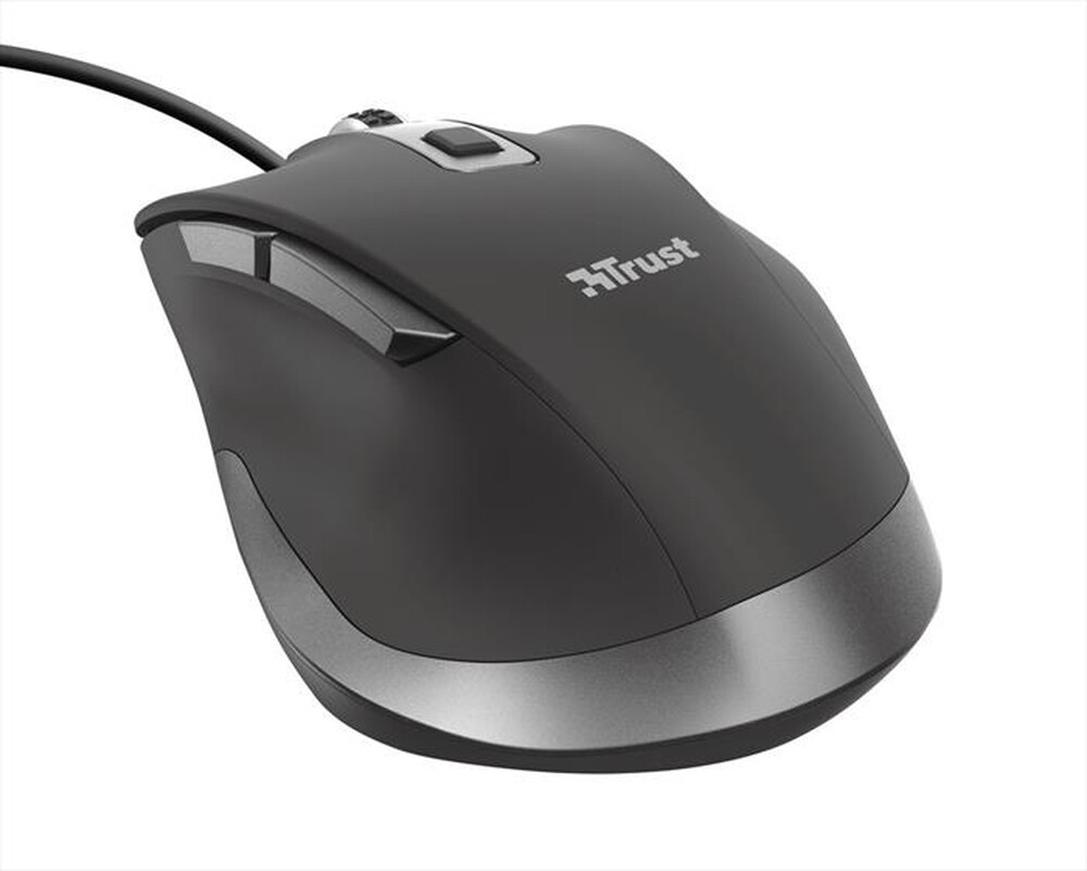 "TRUST - FYDA WIRED MOUSE-Black/Grey"