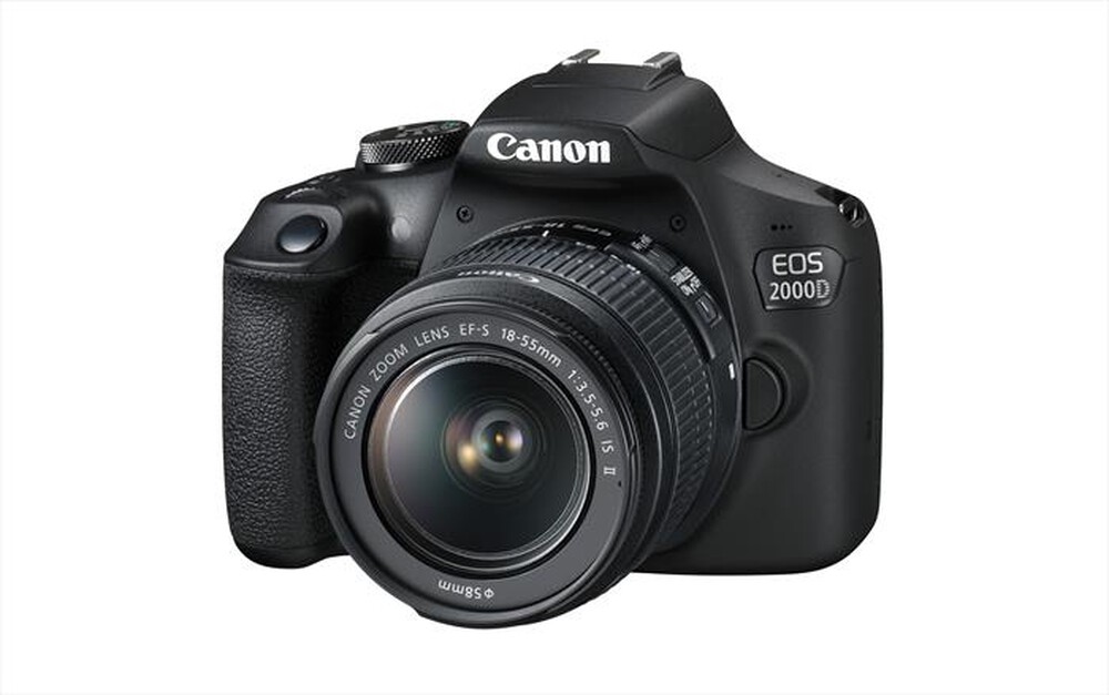 "CANON - EOS 2000D + EF-S 18-55 MM IS II-Black"