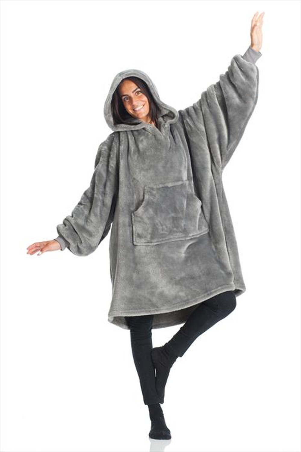"KANGURU - Felpa-coperta FLUFFI LOFT"