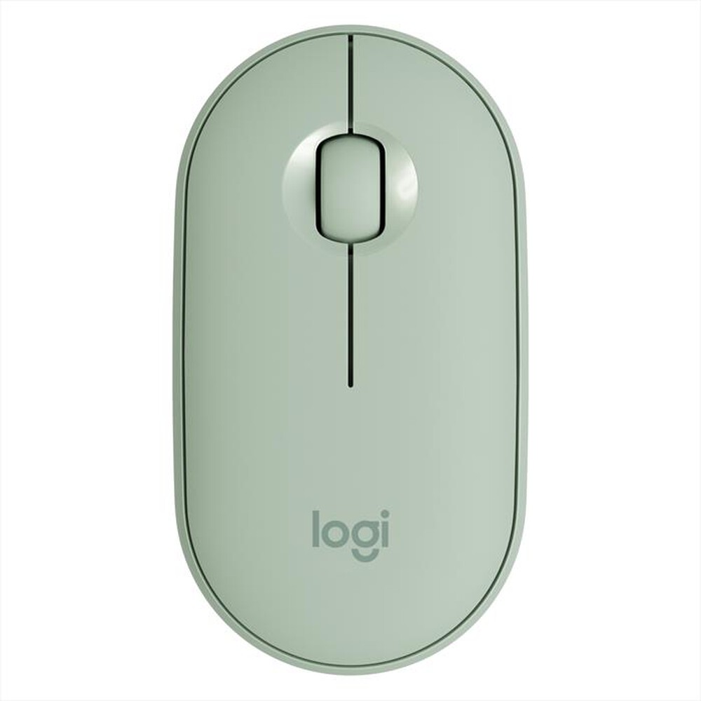 "LOGITECH - Logitech Pebble M350 Wireless Mouse - EUCALYPTUS-Eucalypso"