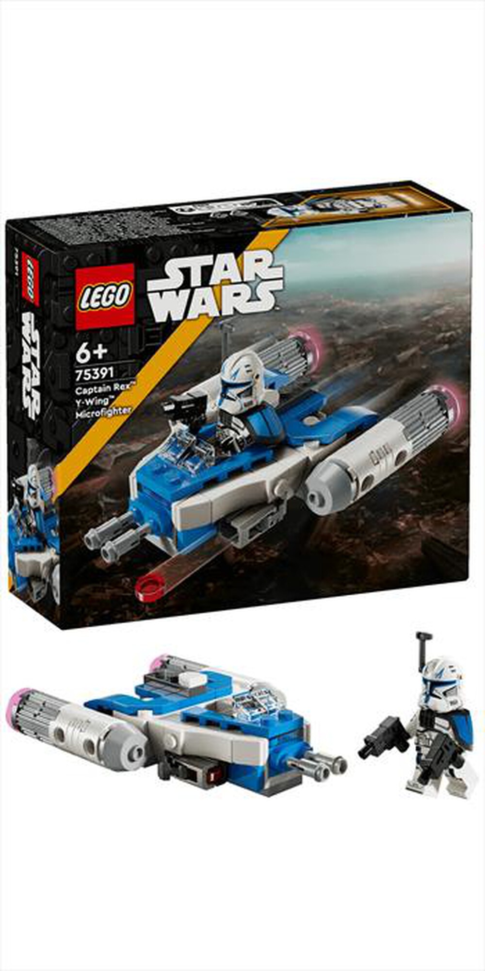 Immagine del prodotto LEGO - STAR WARS Microfighter Y-Wing di Captain Rex 75391