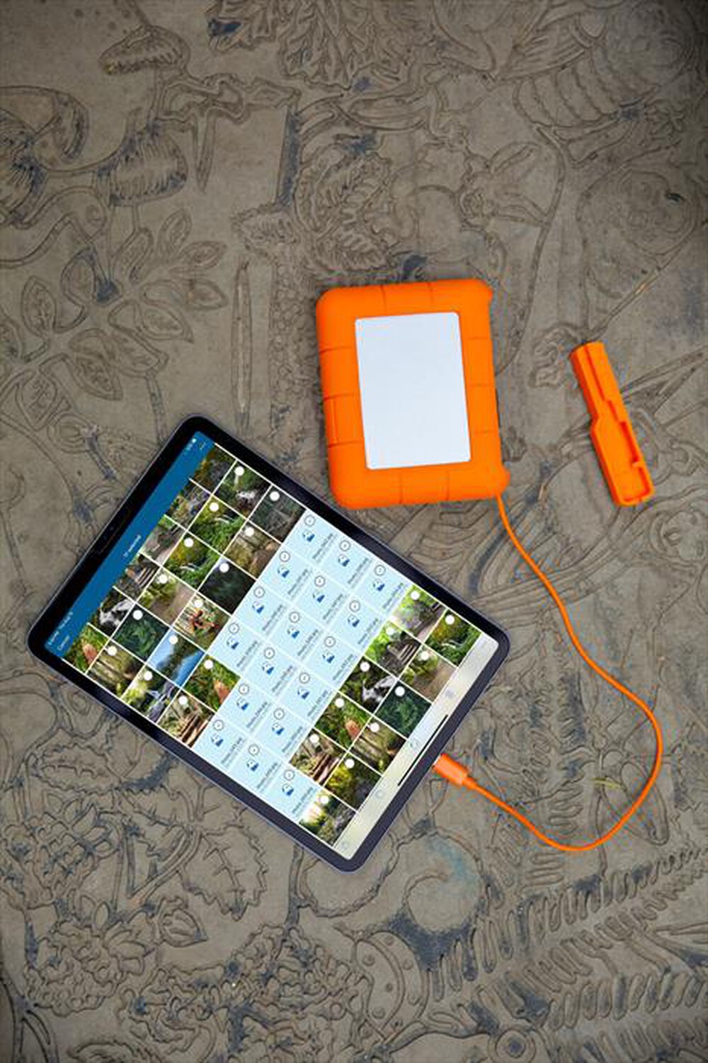 "LACIE - 1TB RUGGED BOSS SSD"