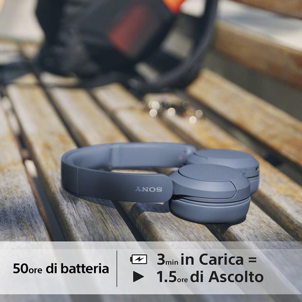 "SONY - Cuffie a padiglione chiuso WHCH520L.CE7-Blu"