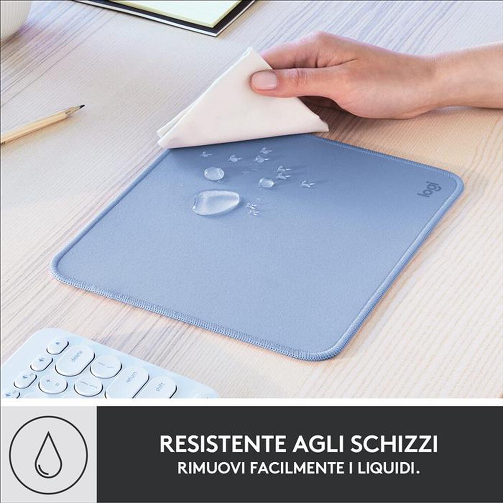 "LOGITECH - Mouse Pad Studio Series-Blu"