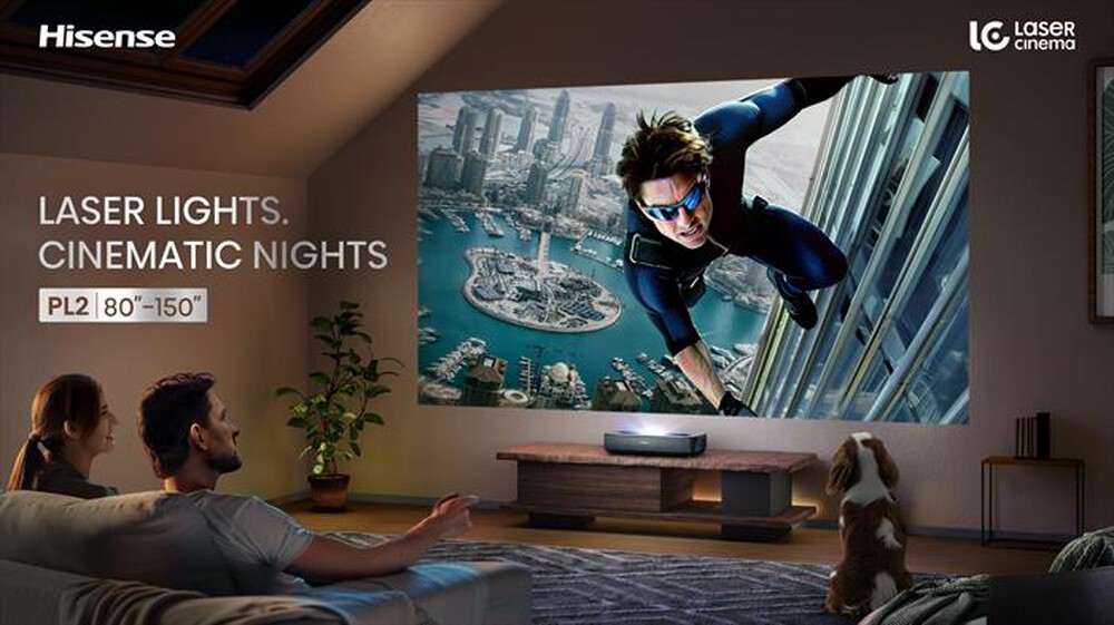 Immagine del prodotto HISENSE - Videoproiettore PL2-Metallo - Grigio Carbone