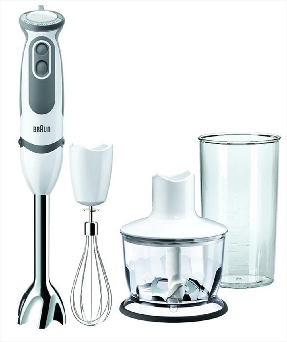 "BRAUN - MQ 5035 WH Sauce-Bianco/Grigio"