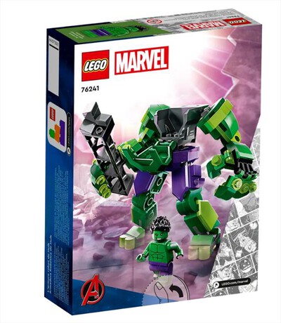 LEGO - MARVEL ARMATURA MECH HULK - 76241-Multicolore