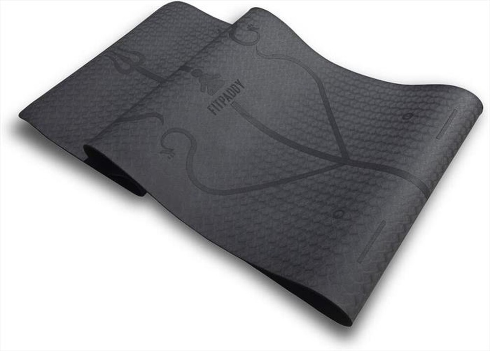 FITPADDY - TAPPETINO YOGA MAT NERO - MAT01BL-nero