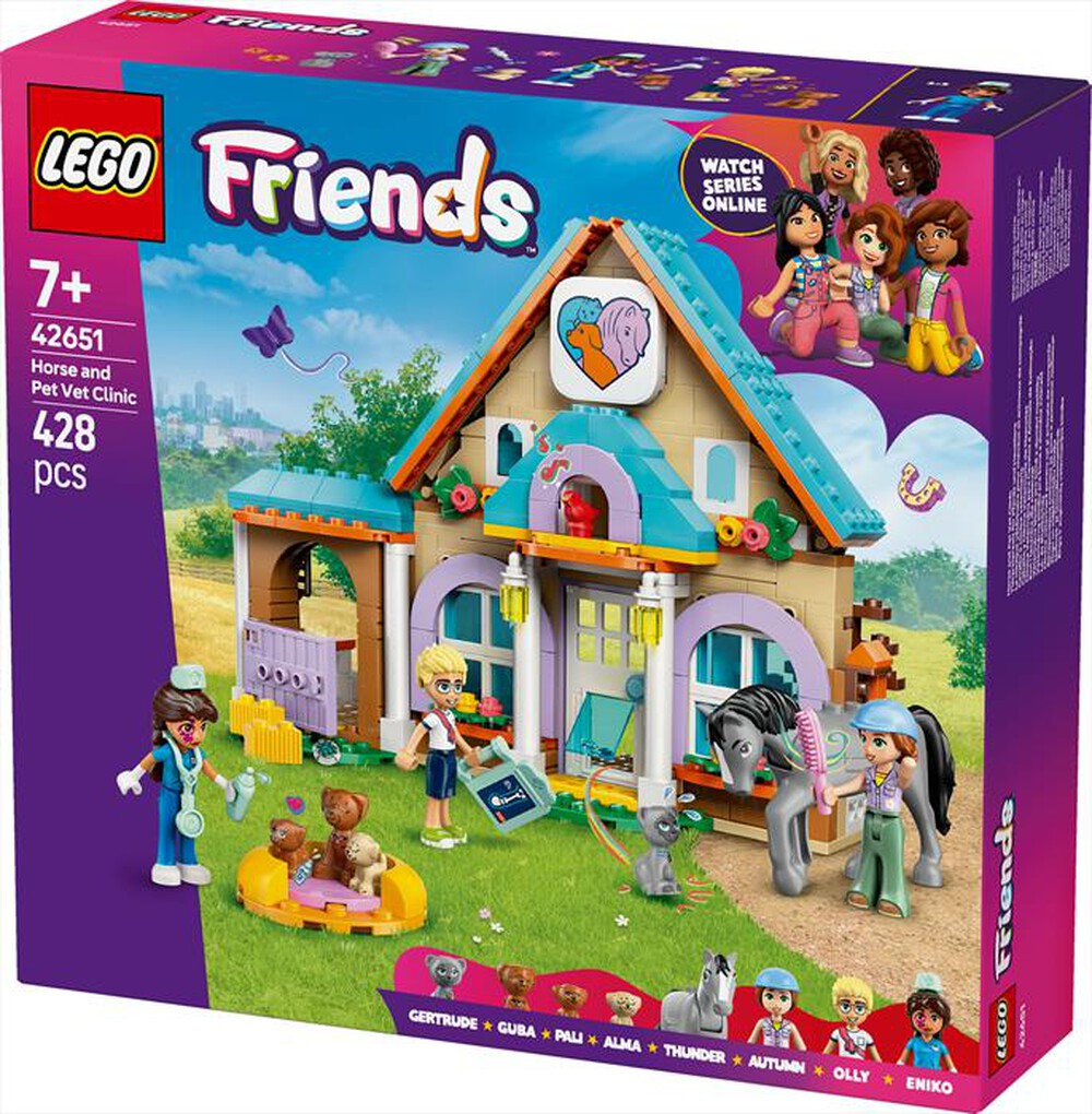 Immagine del prodotto LEGO - FRIENDS Cavallo e clinica veterinaria 42651