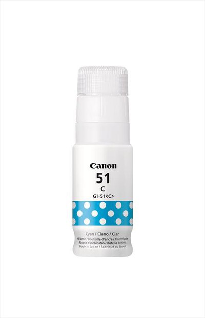CANON - Kit Refill GI-51 C-Ciano,  CANON - Kit Refill GI-51 C-Ciano