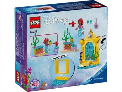 LEGO - IL PALCOSCENICO MUSICALE DI ARIEL - 43235-Multicolore